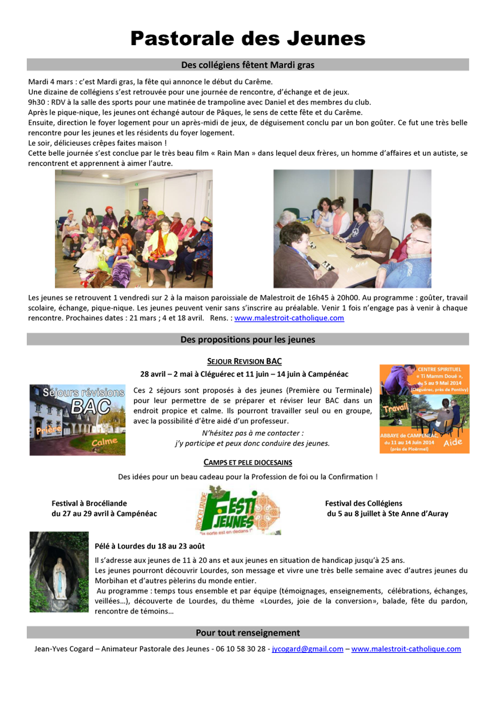 centre foi et rencontre